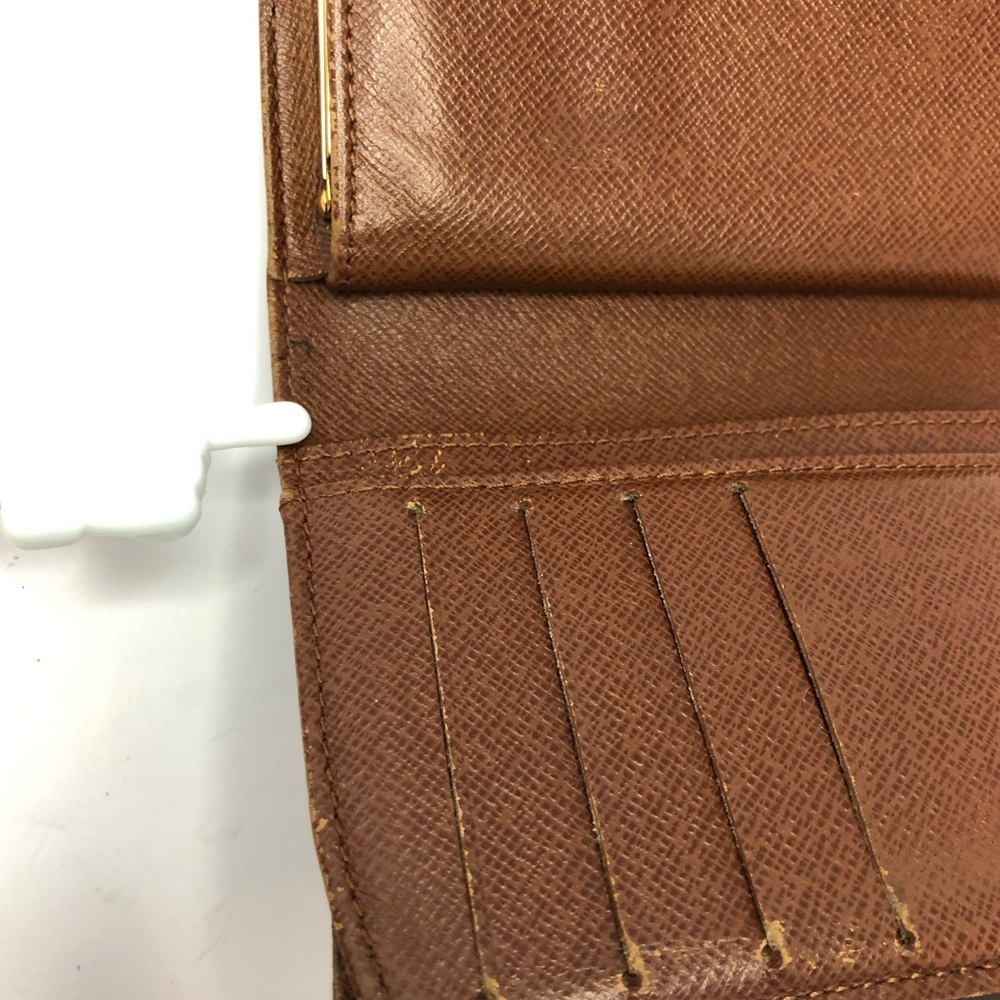 Louis Vuitton Monogram Canvas Small Wallet in Brown and Gold - Picture 12 of 16